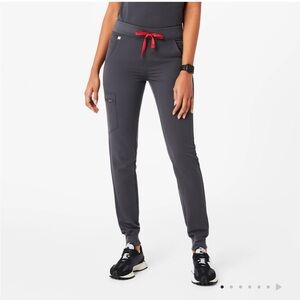 Figs Zamora Jogger Scrub Pants - Size S in Charcoal